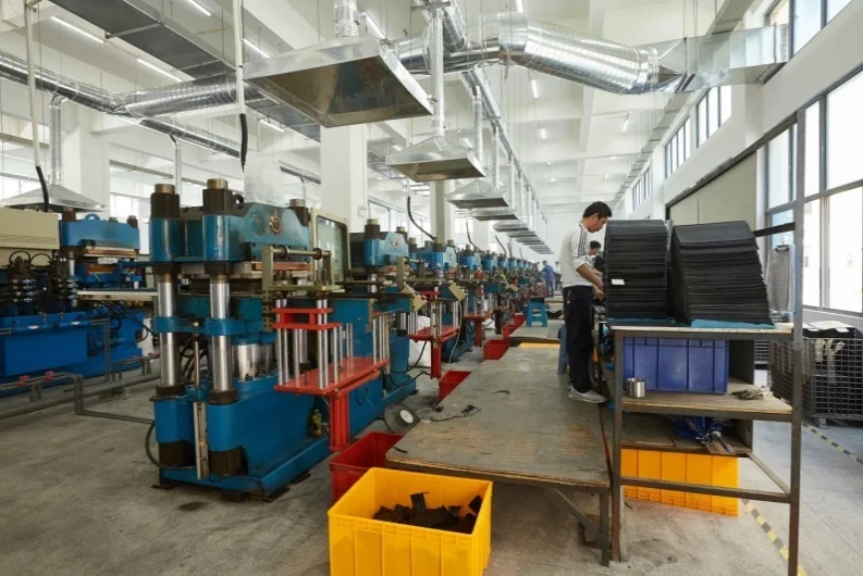 Rubber refill forming process