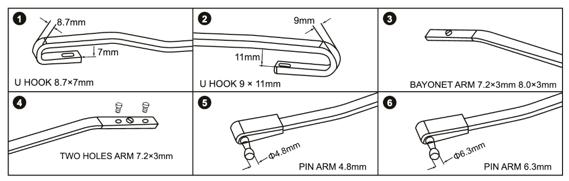 T550 wiper arm connection
