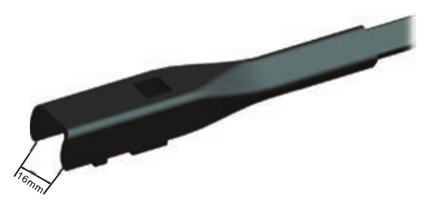 S631 wiper arm connection