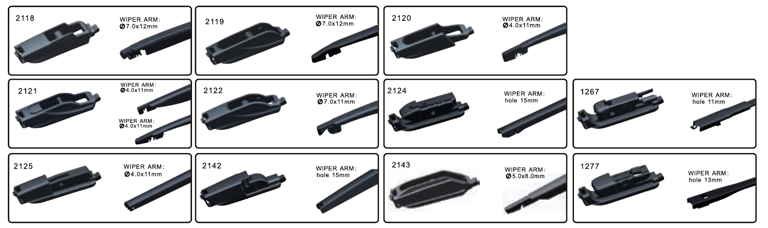 T300 wiper arm connection