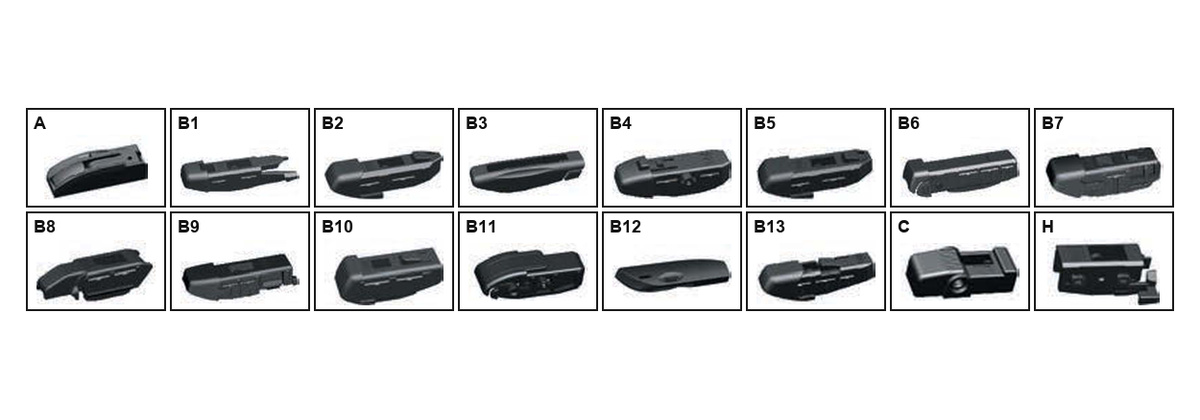 S972C wiper arm connection