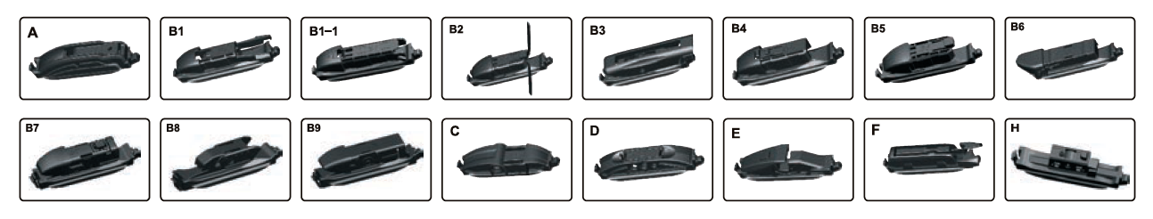 S995 wiper arm connection