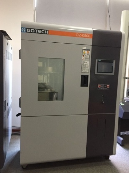 Ozone aging test chamber